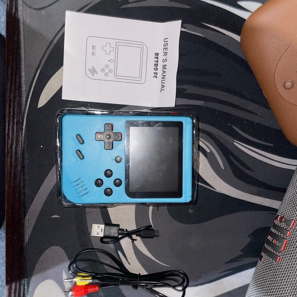 Pink Handheld Retro Game Console - Game Box Plus - Picture 2 of 3